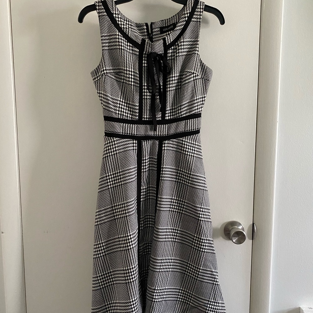 Black and White Dress